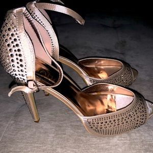 Blinged out heels